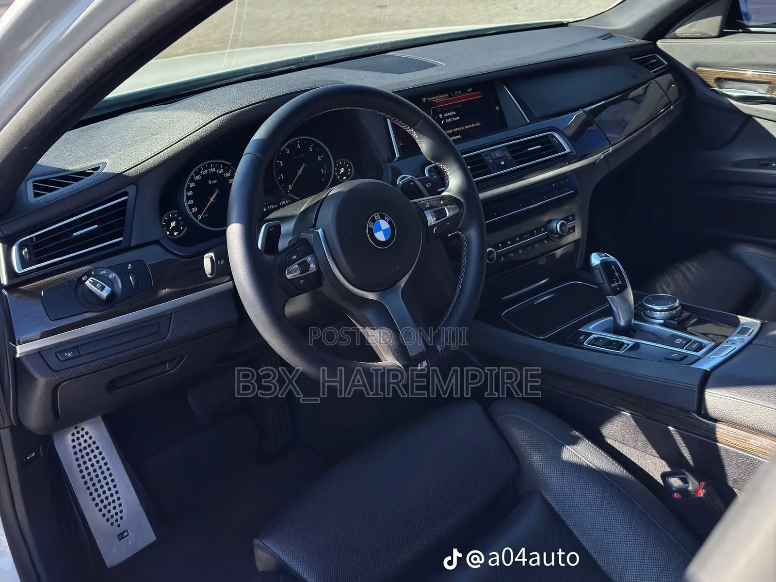 BMW 740 2014 Black