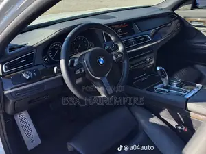 BMW 740 2014 Black