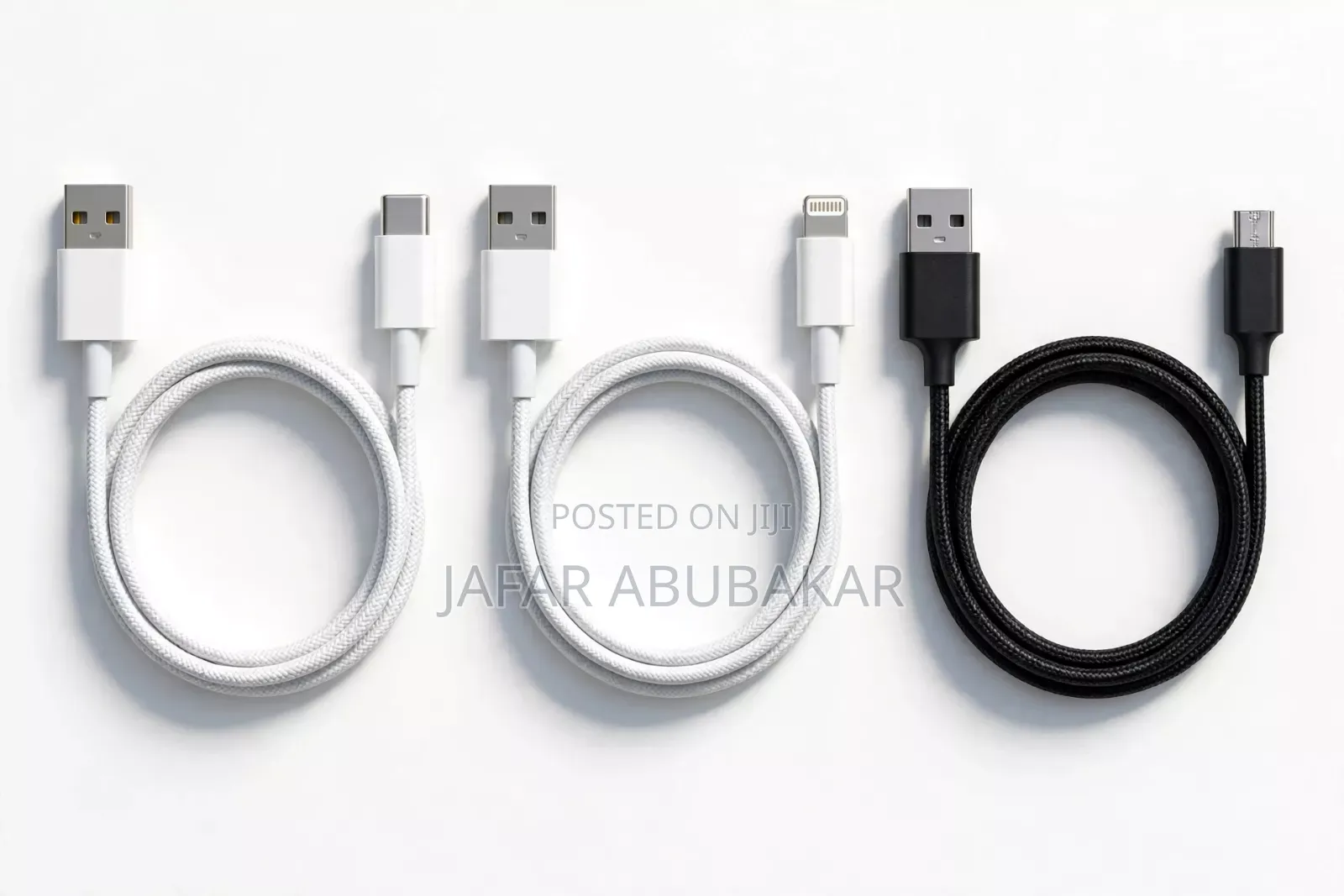 Original Fast Charger Cable Type C iPhone & Micro 3 in One