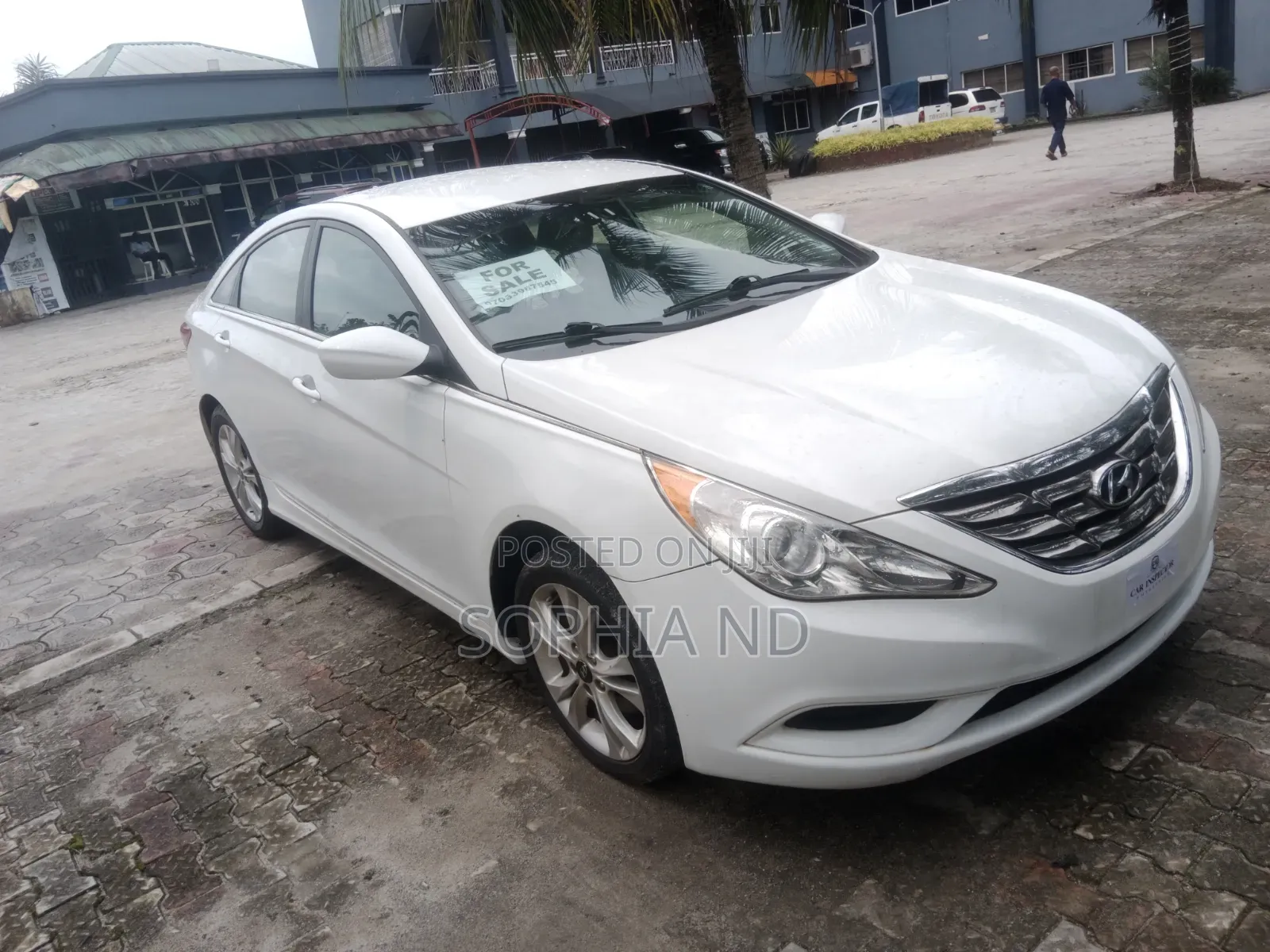 Hyundai Sonata 2013 White
