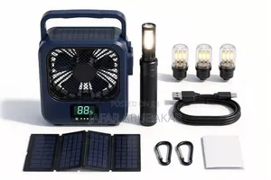 Electronic Power Fan Lighting Solar System