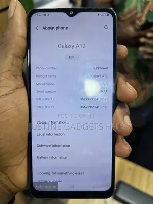 Samsung Galaxy A12 128 GB Blue