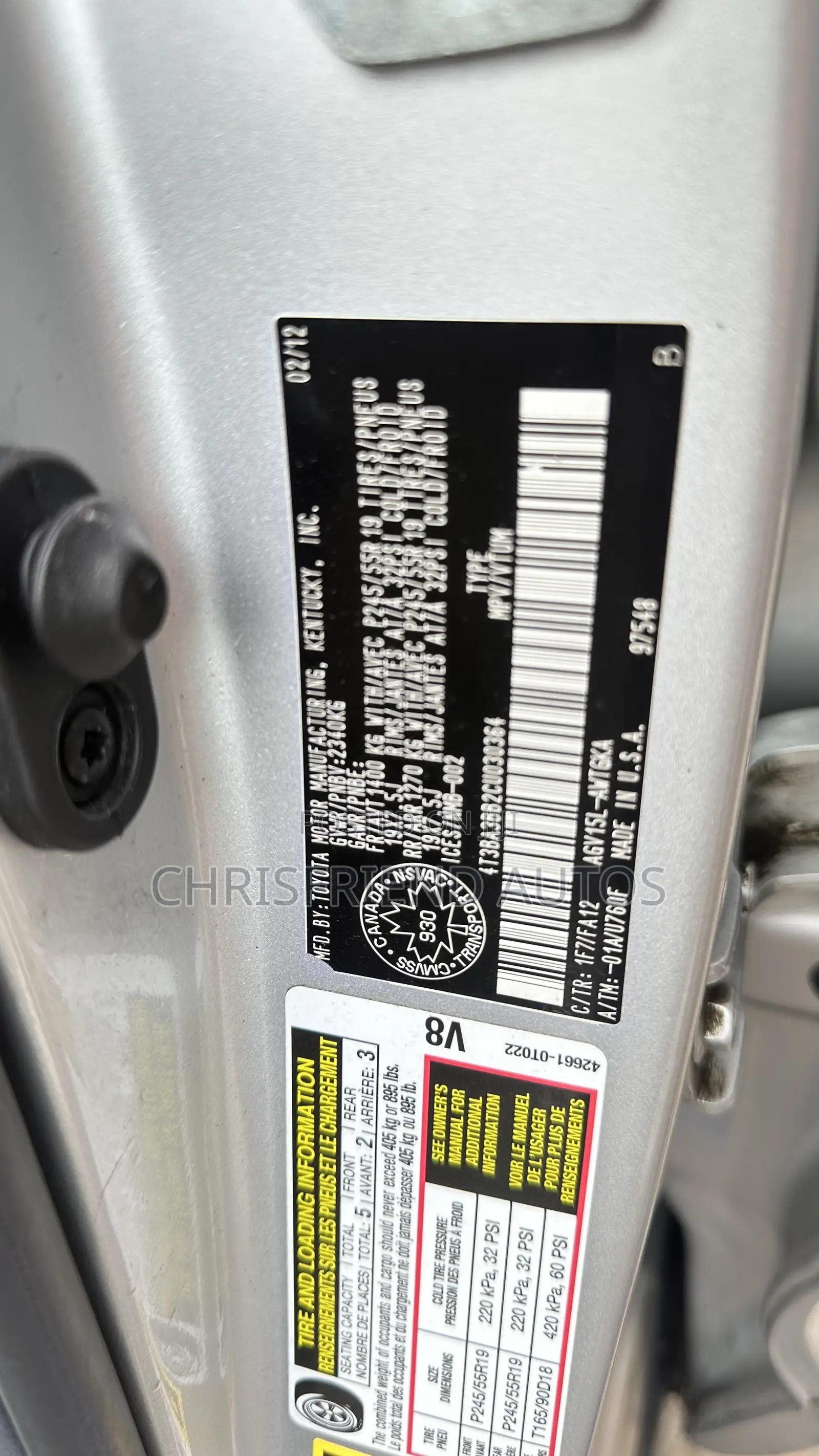 Toyota Venza XLE 2012 Gray