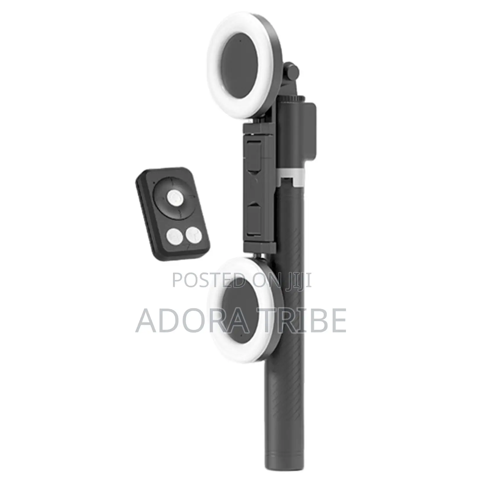 Double Light Selfie Stick Tripod