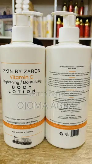 Skin by Zaron Vitamin C Brightening and Moisturizing Body Lotion