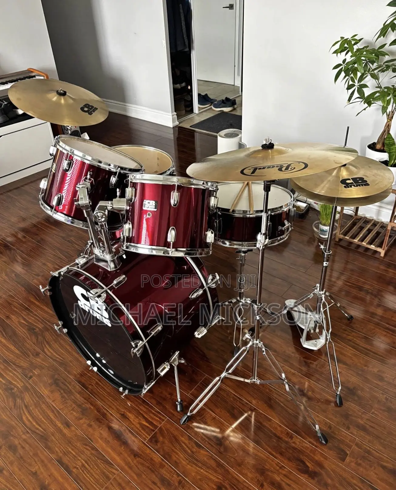 CB Professional Full Drum Set