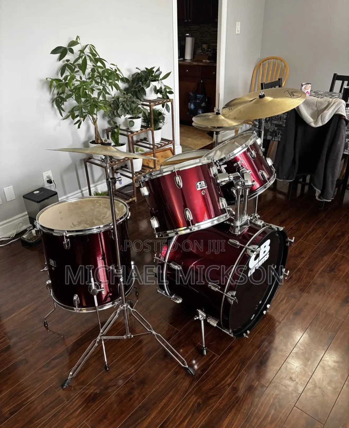 CB Professional Full Drum Set