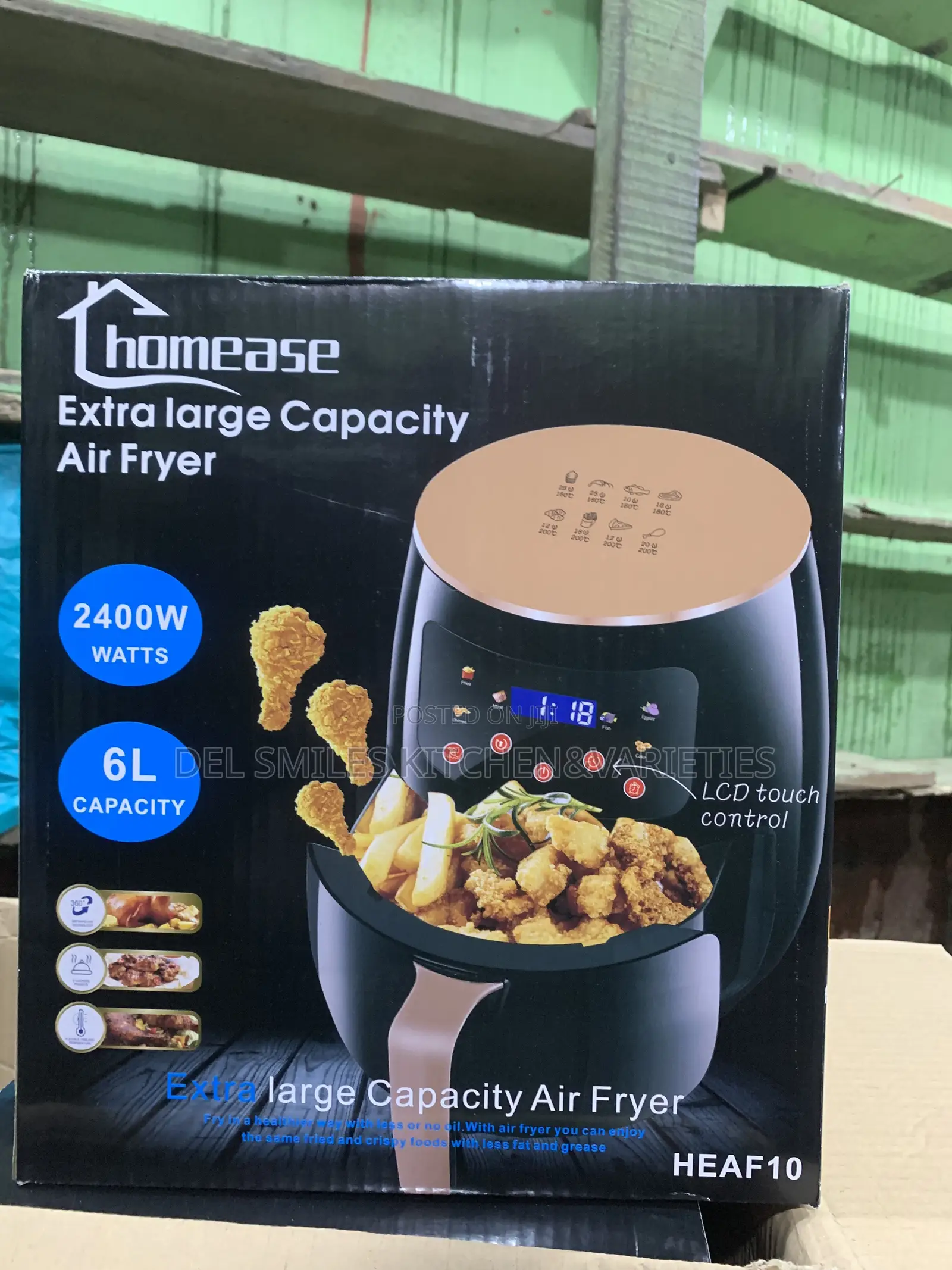 6L Airfryer Utensils