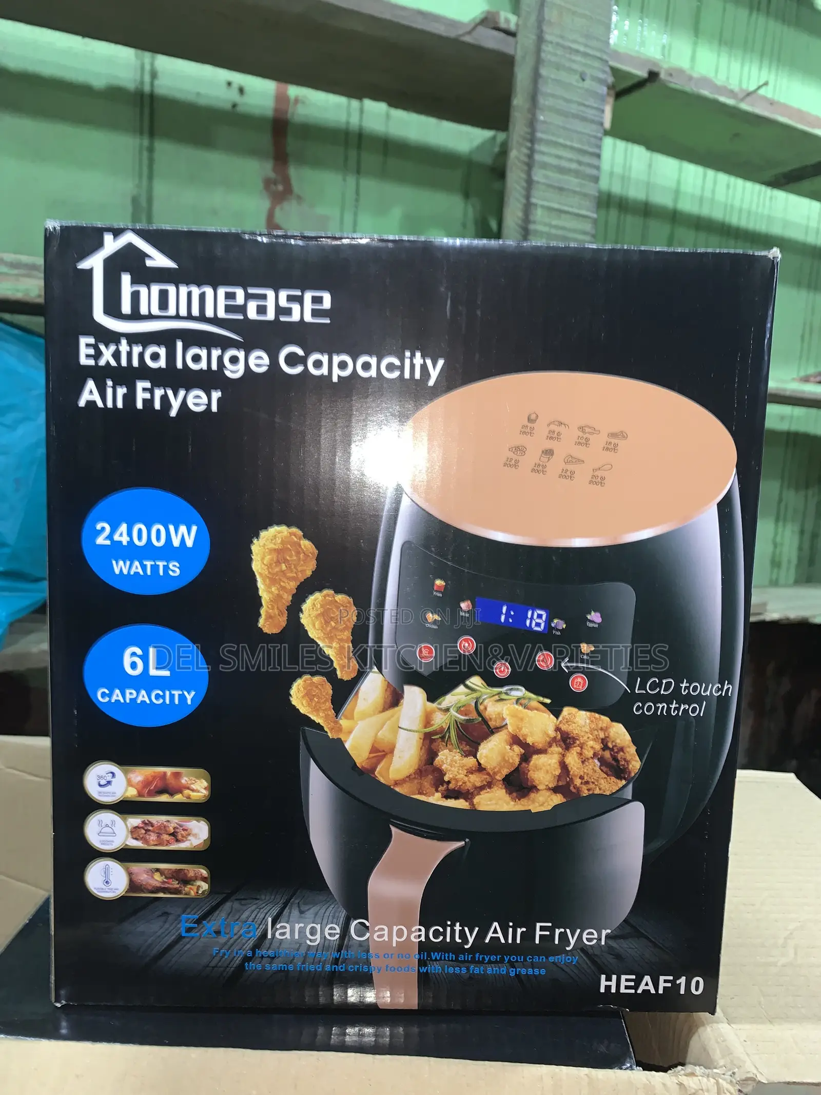 6L Airfryer Utensils