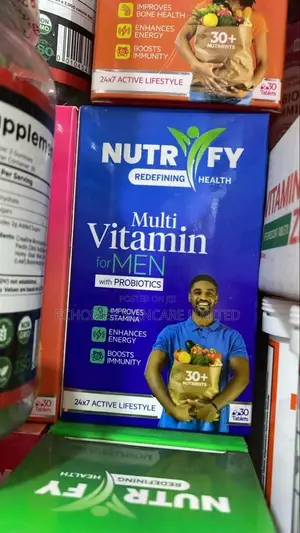 Multivitamins for Men With Probiotic