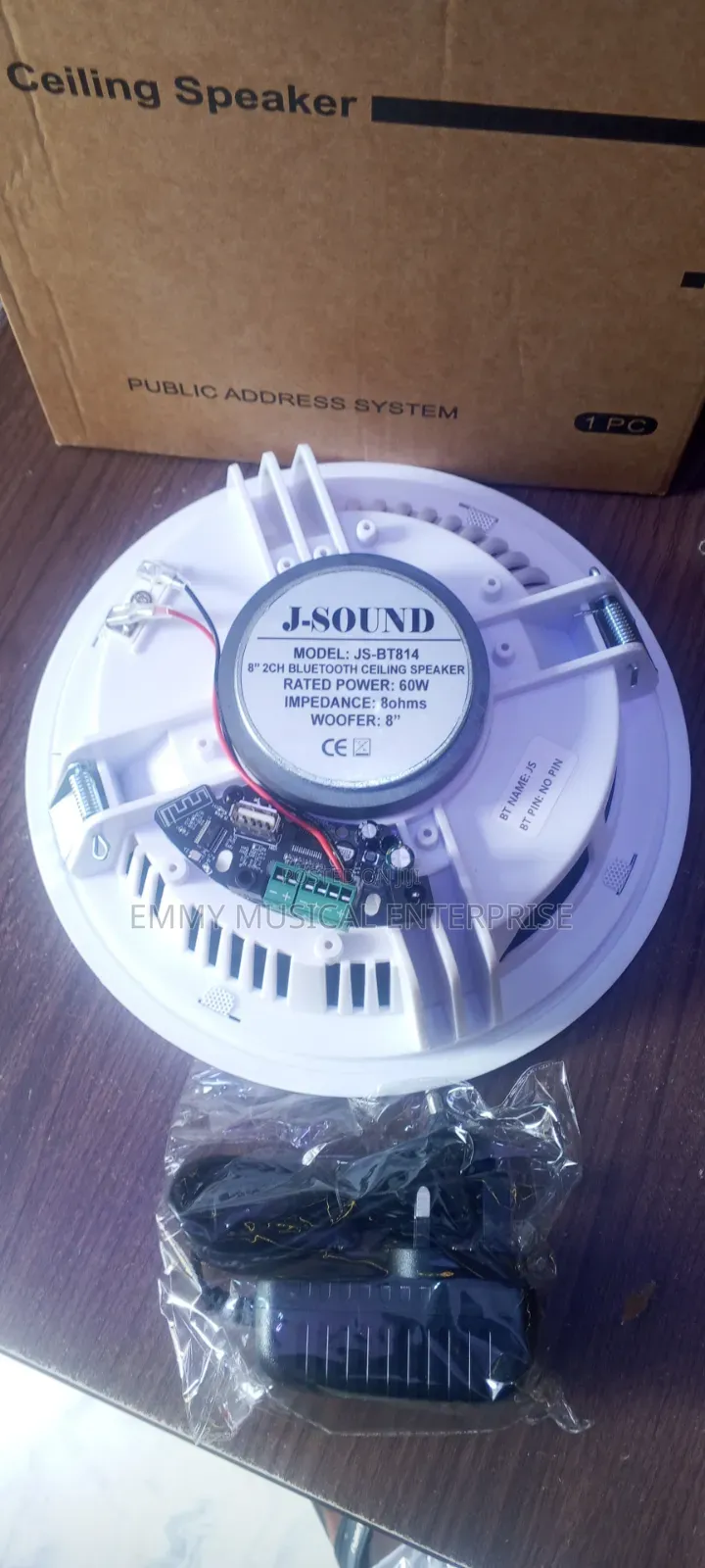 J-Sound Single Bluetooth Ceiling/Pop Speaker