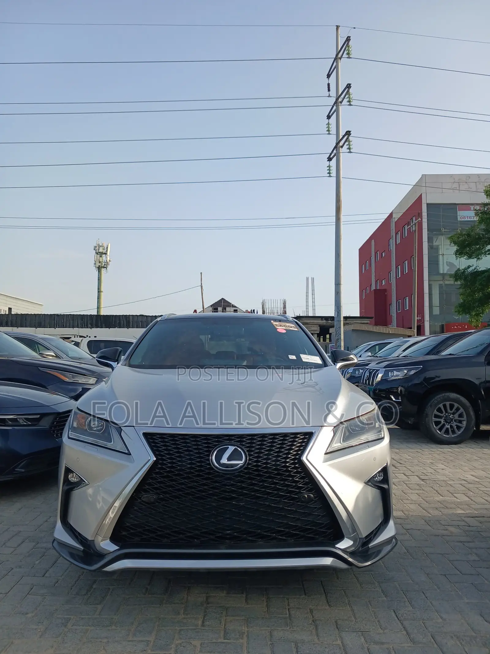 Lexus RX 350 F Sport AWD 2017 Silver