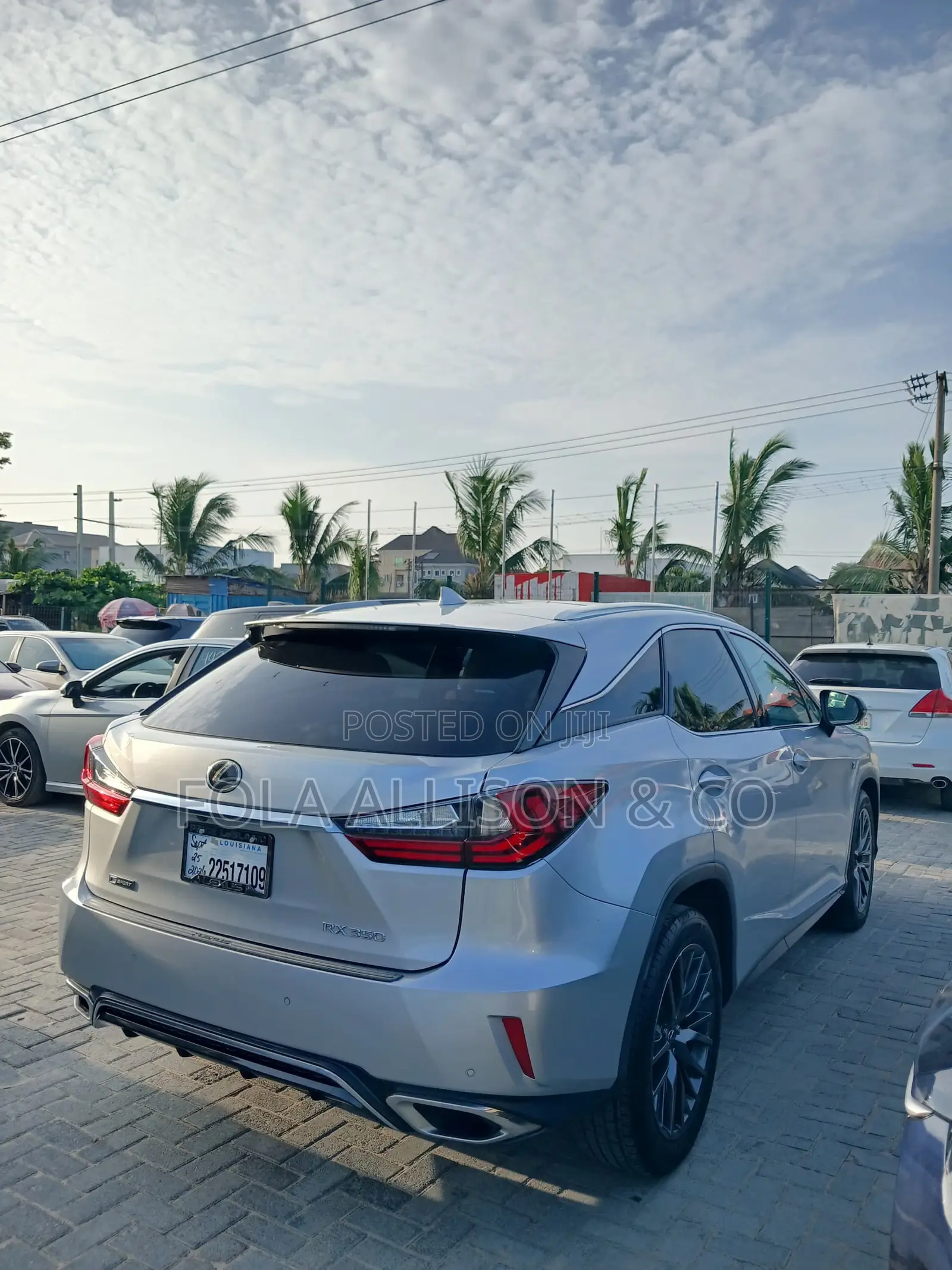 Lexus RX 350 F Sport AWD 2017 Silver