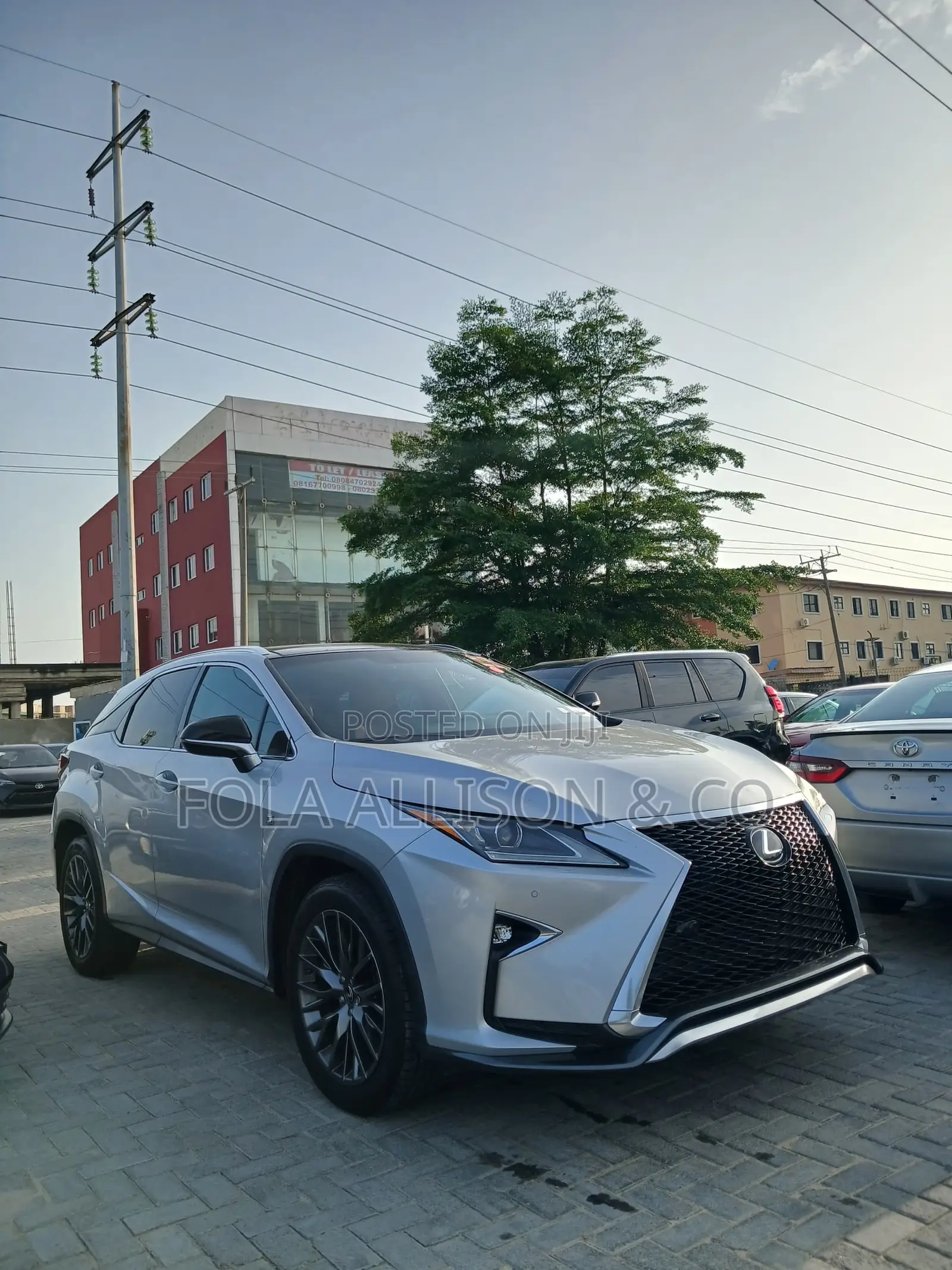 Lexus RX 350 F Sport AWD 2017 Silver