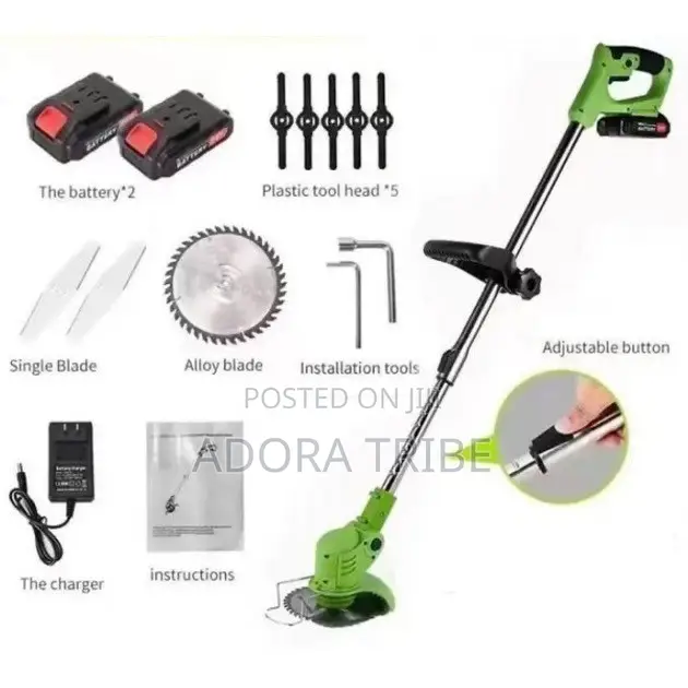 Speed Mower With Two Batteries