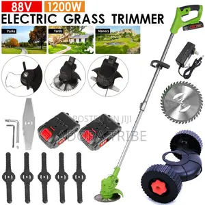 Speed Mower With Two Batteries