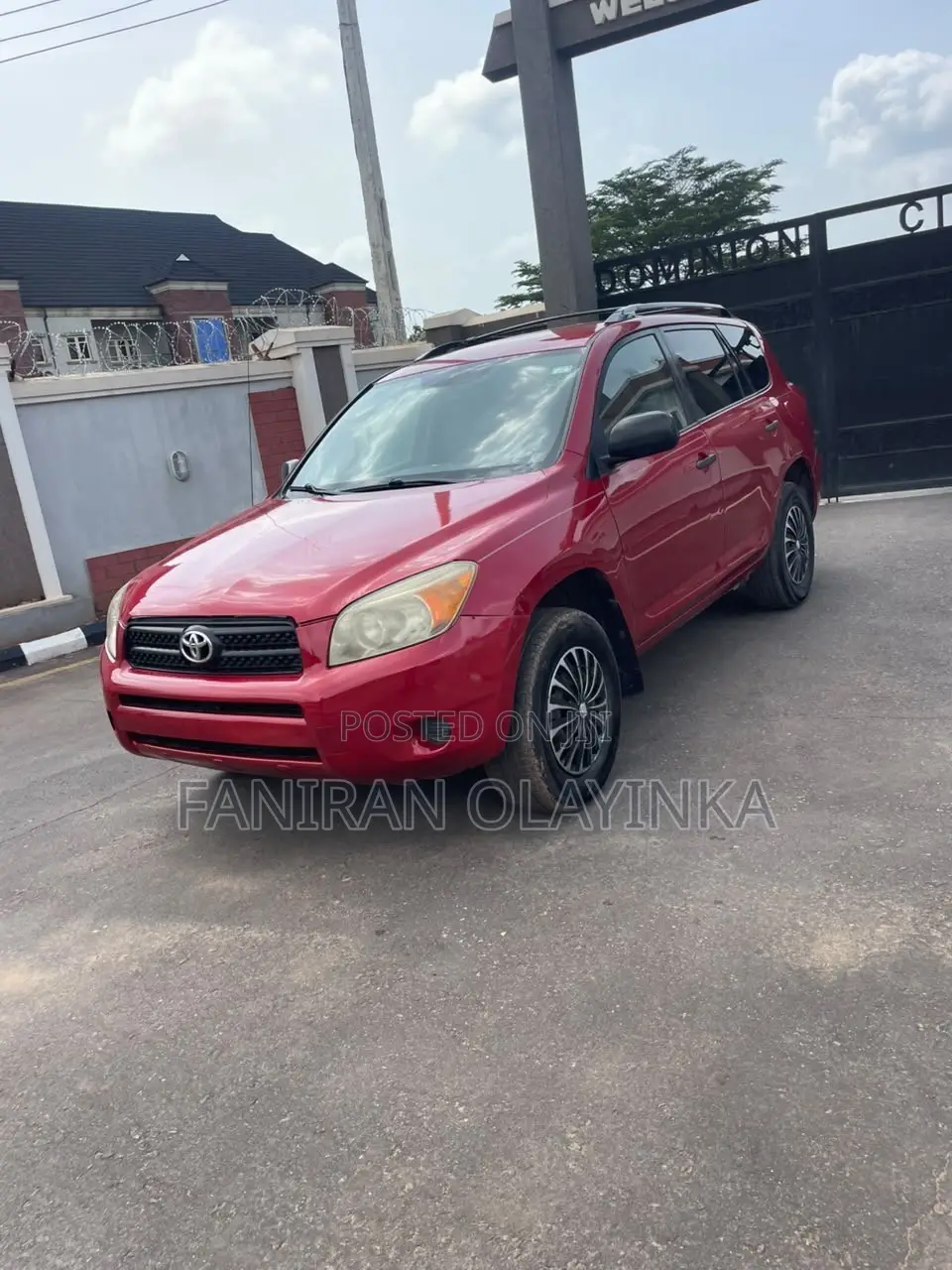 Toyota RAV4 2.4 2008 Red