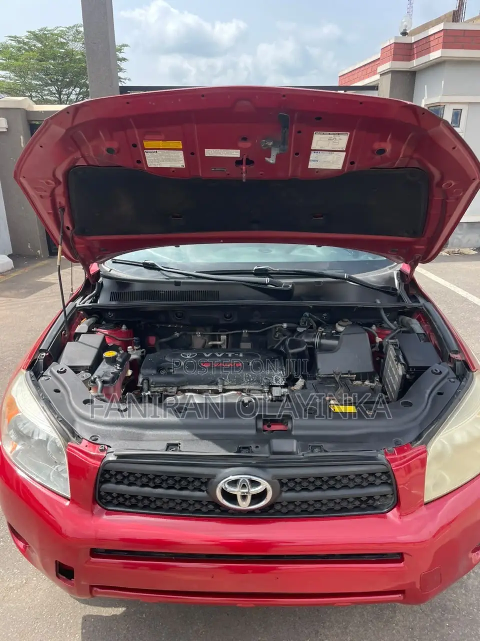 Toyota RAV4 2.4 2008 Red
