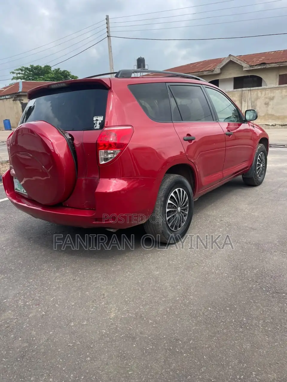 Toyota RAV4 2.4 2008 Red