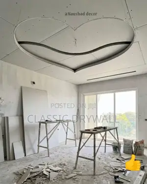 Installing of Drywall Gymsum Board