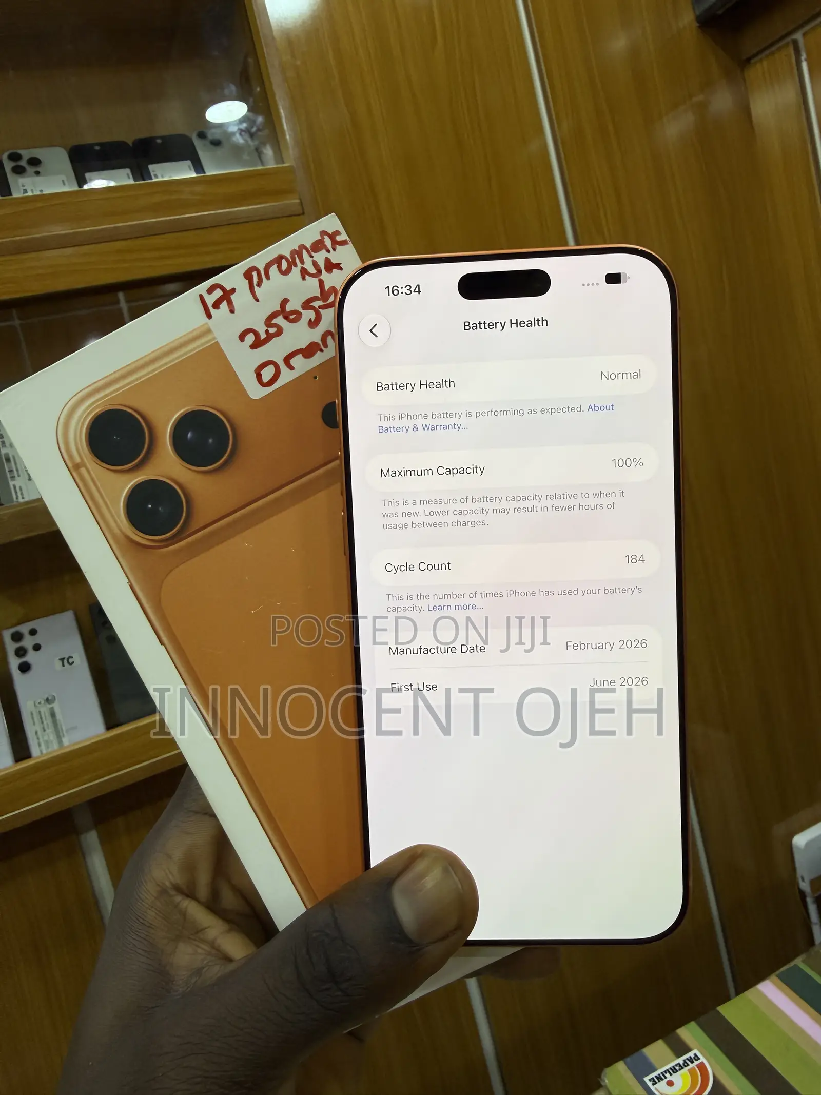 Apple iPhone 17 Pro Max 256 GB Orange