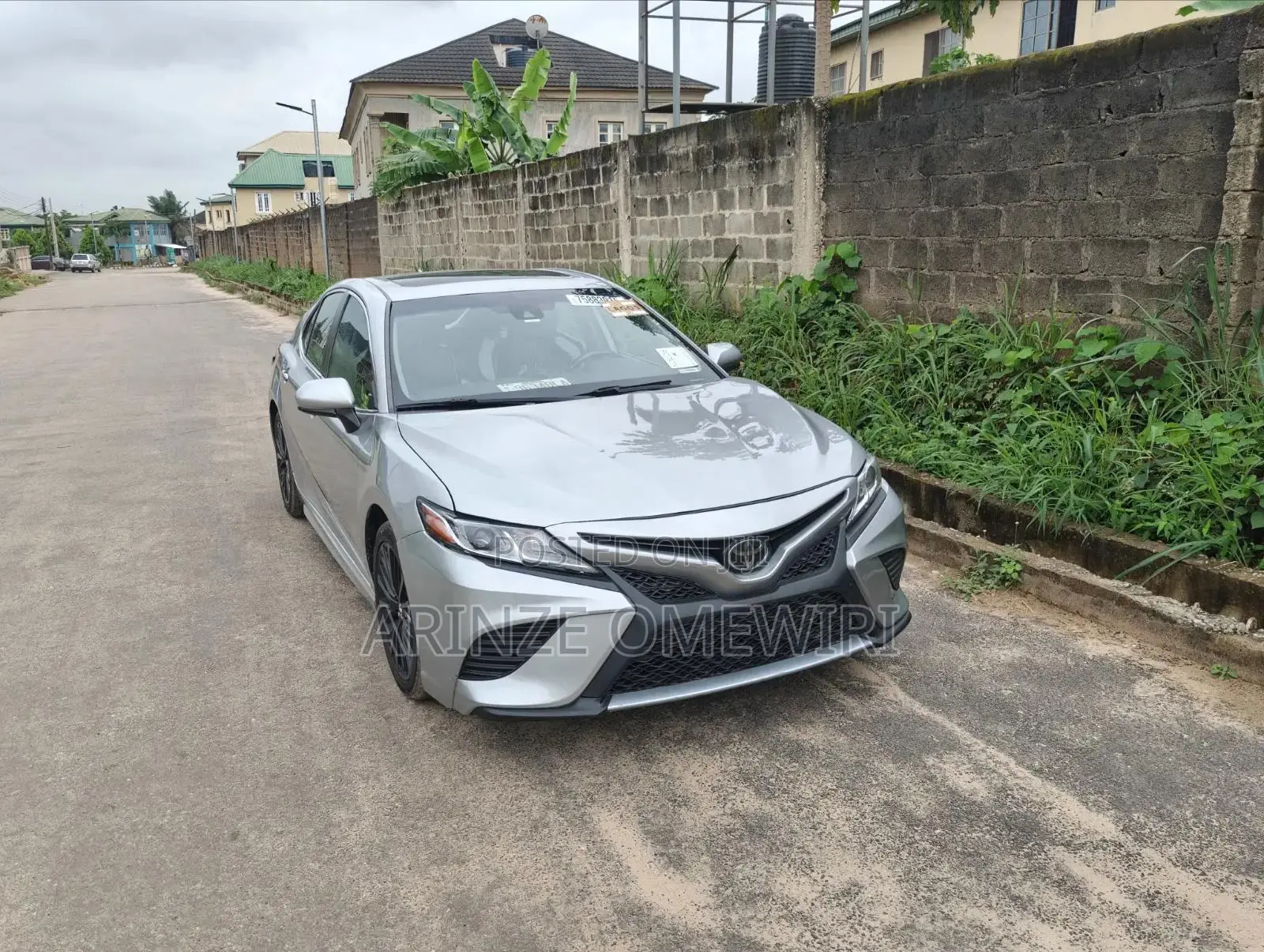 Toyota Camry SE (2.5L 4cyl 8A) 2019 Silver