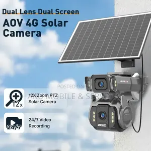 Smart 4G Solar PTZ CCTV Camera