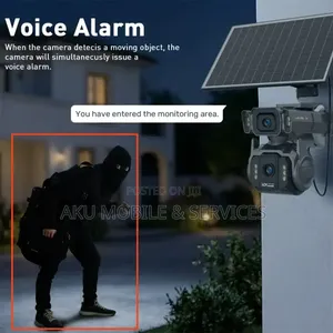 Smart 4G Solar PTZ CCTV Camera