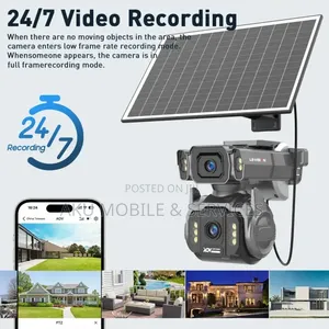 Smart 4G Solar PTZ CCTV Camera