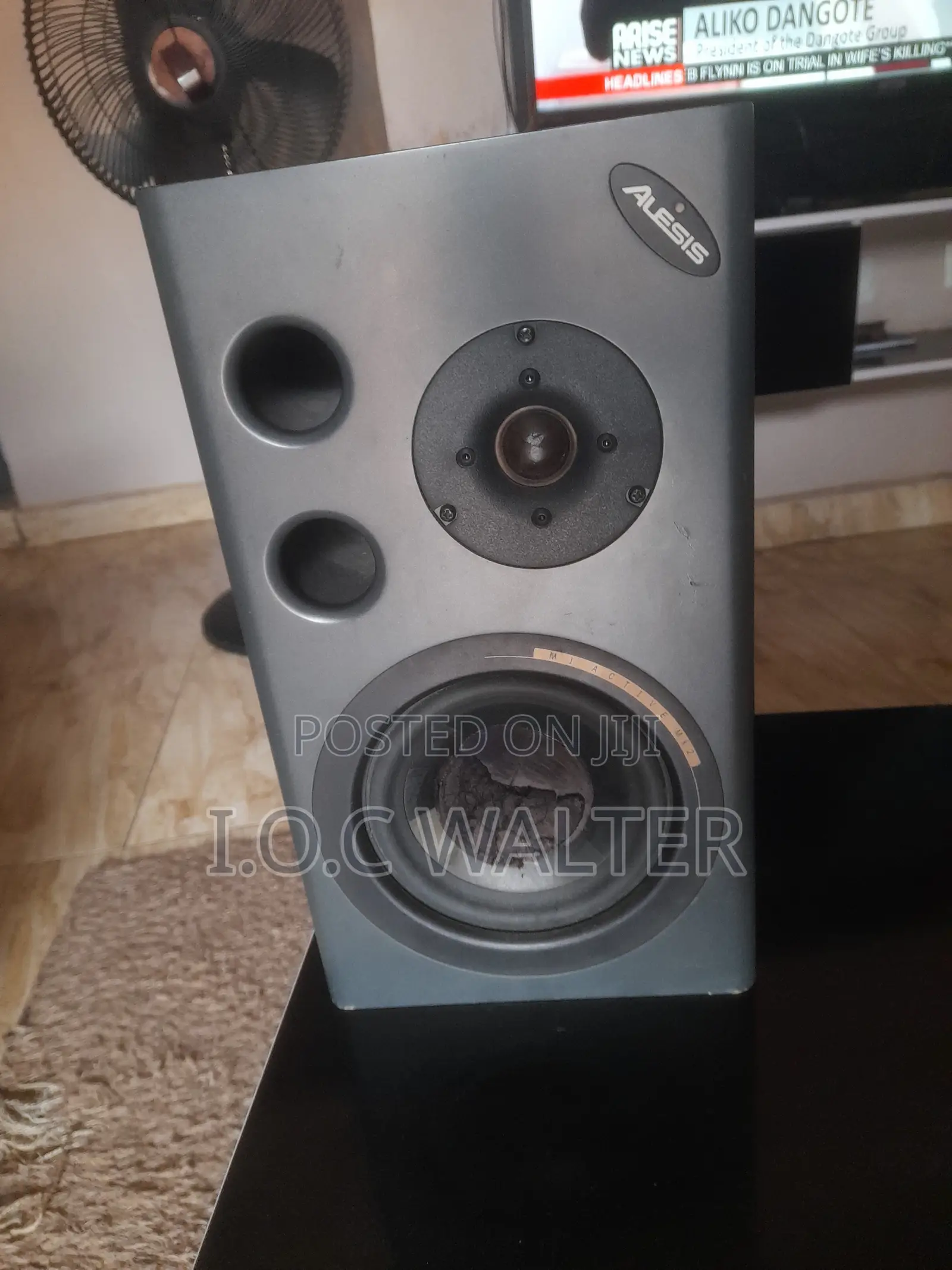 Used Single Alesis M1 Active MK2 (MkII) Bi-Amplified Active Monitor