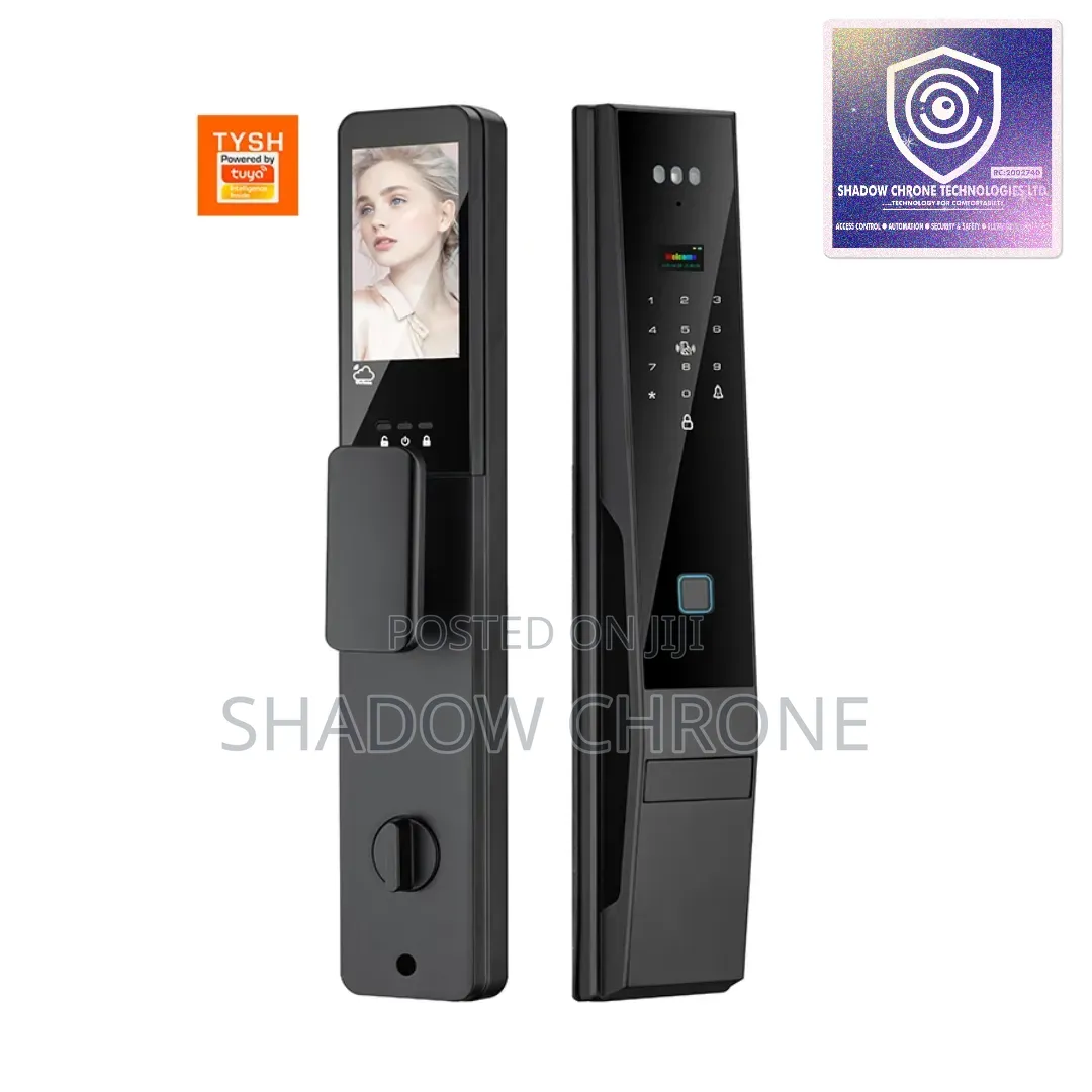3D Face & Palm Recognition Smart Lock With Camera (