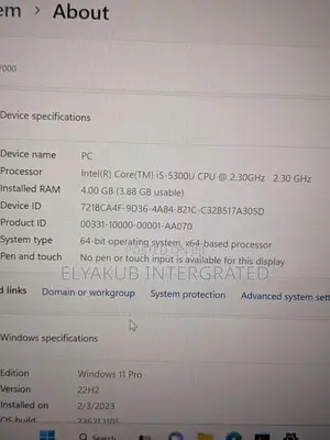 New Laptop Lenovo ThinkPad X1 Carbon 4GB Intel Core i5 SSD 128GB