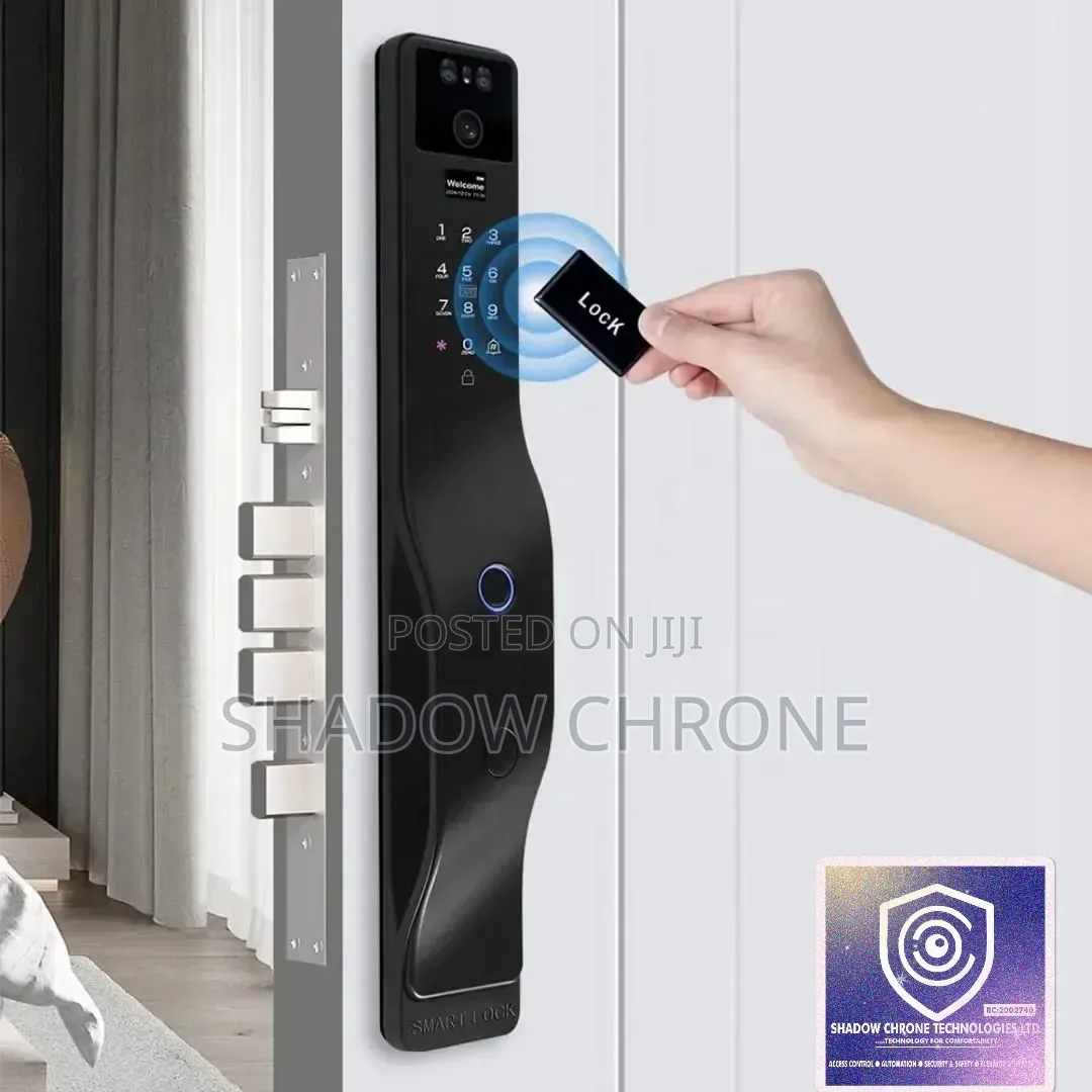 3D Face & Palm Smart Lock With Mobile App Access