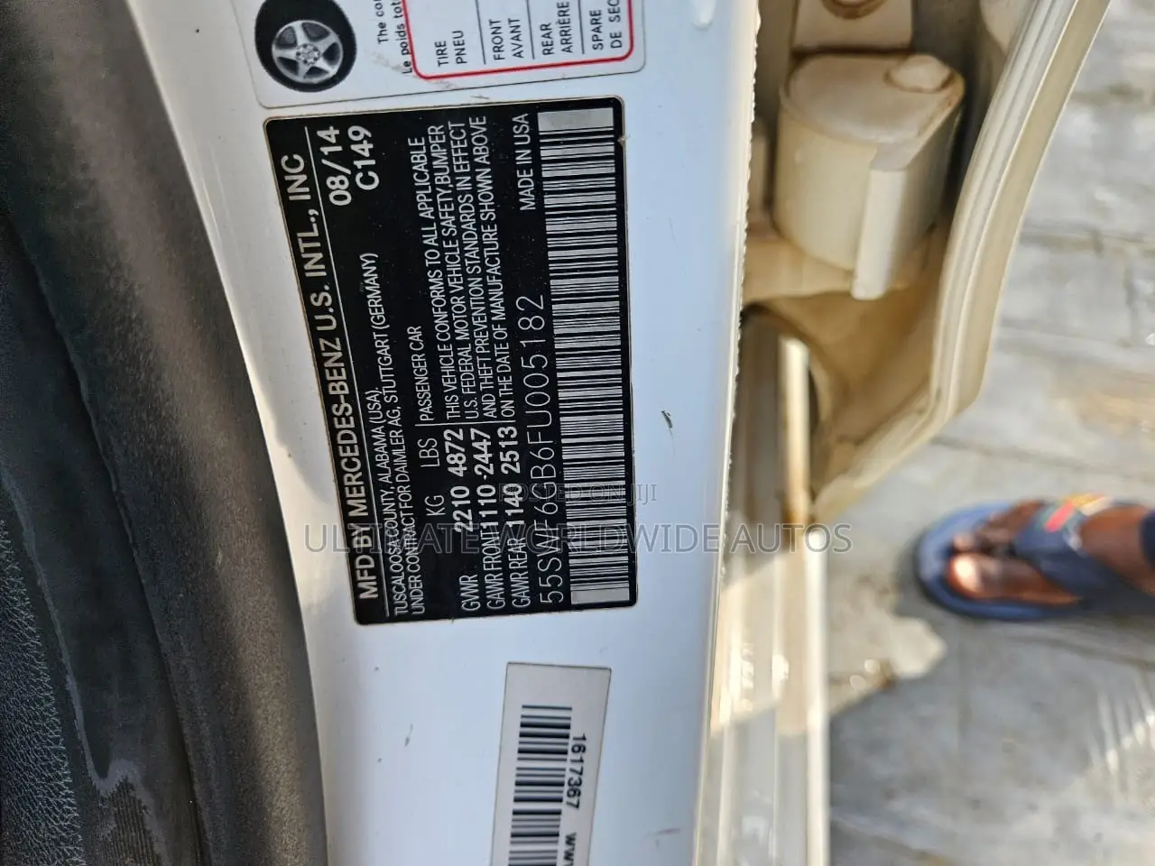 Mercedes-Benz C-Class 2015 White