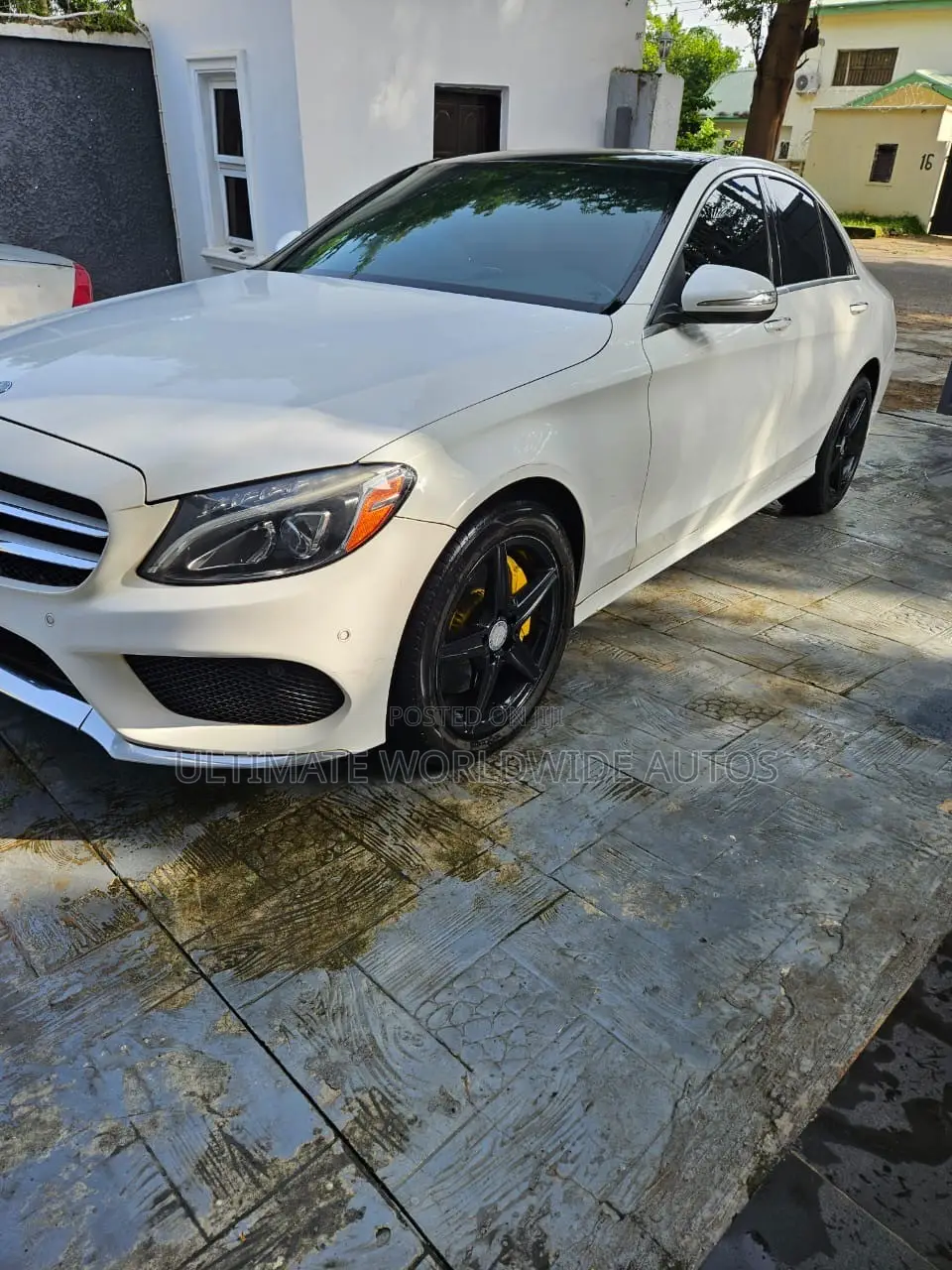 Mercedes-Benz C-Class 2015 White