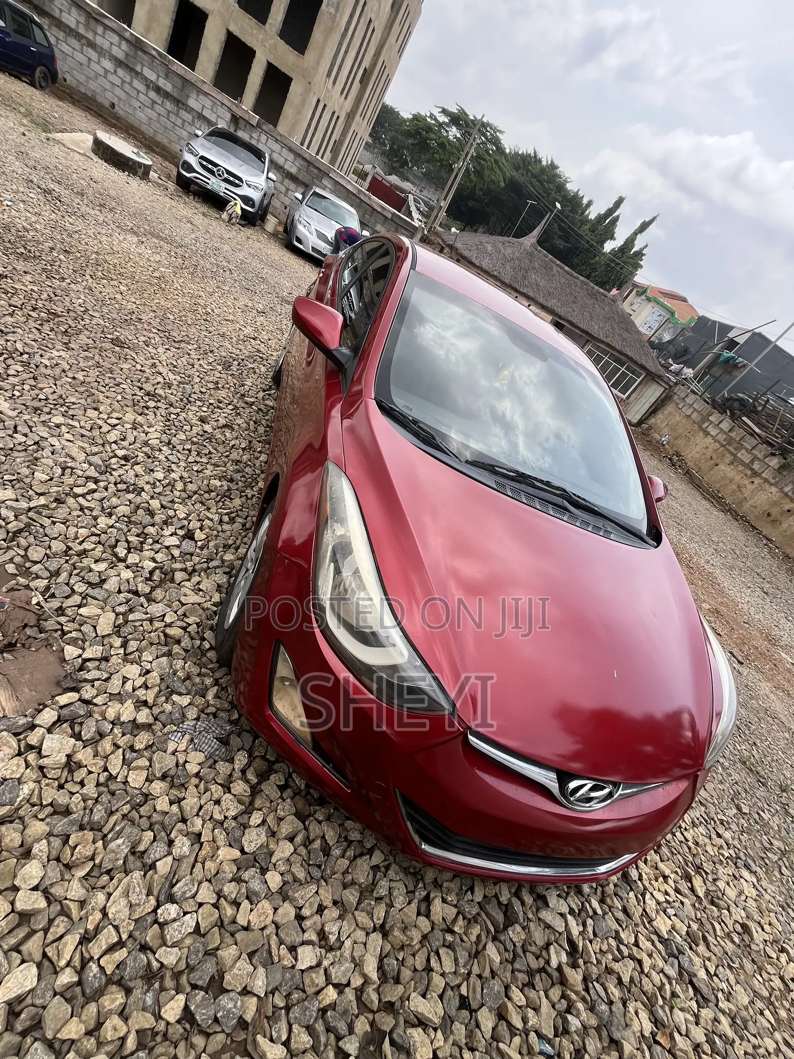 Hyundai Elantra 2015 Red