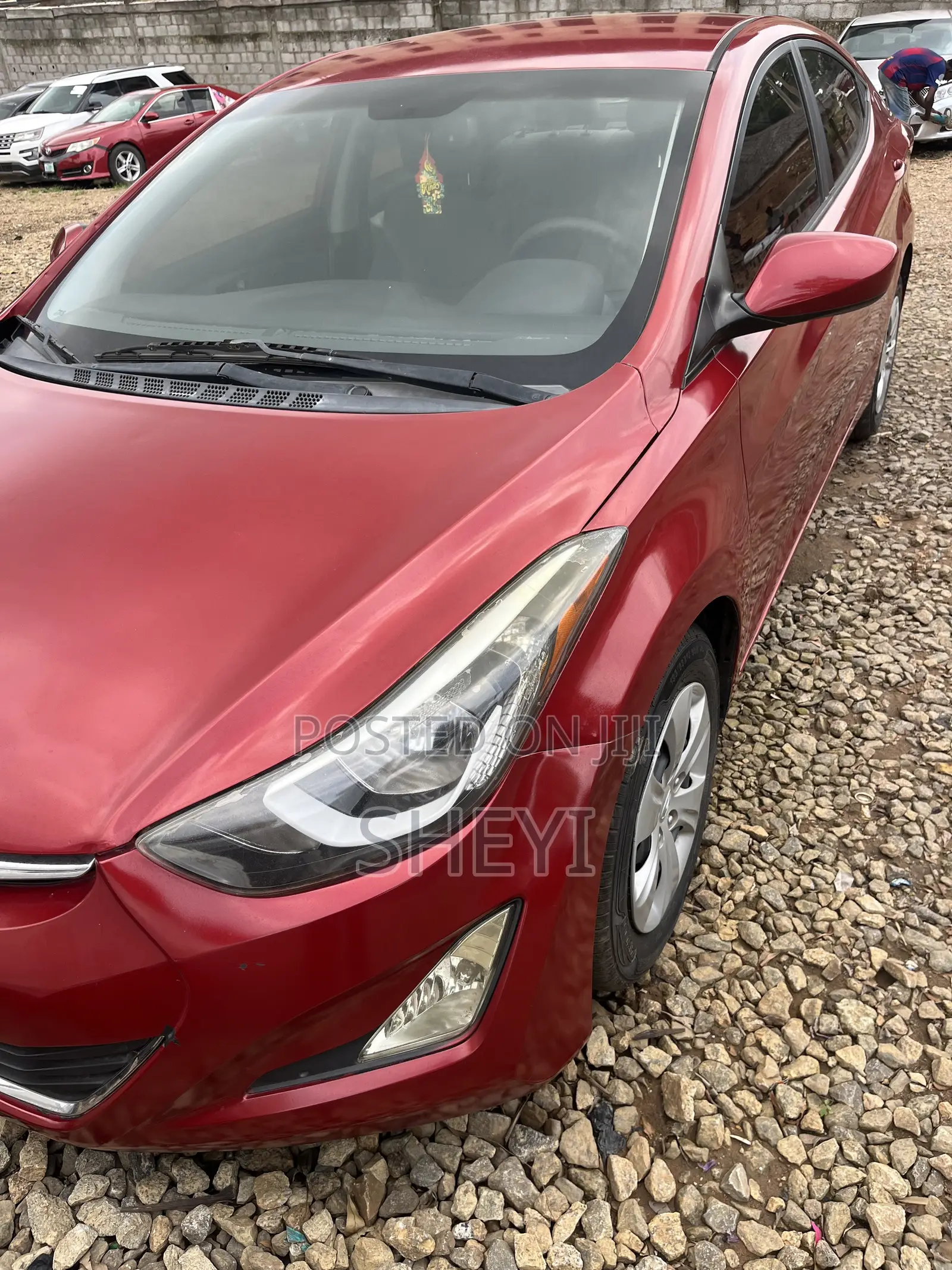 Hyundai Elantra 2015 Red