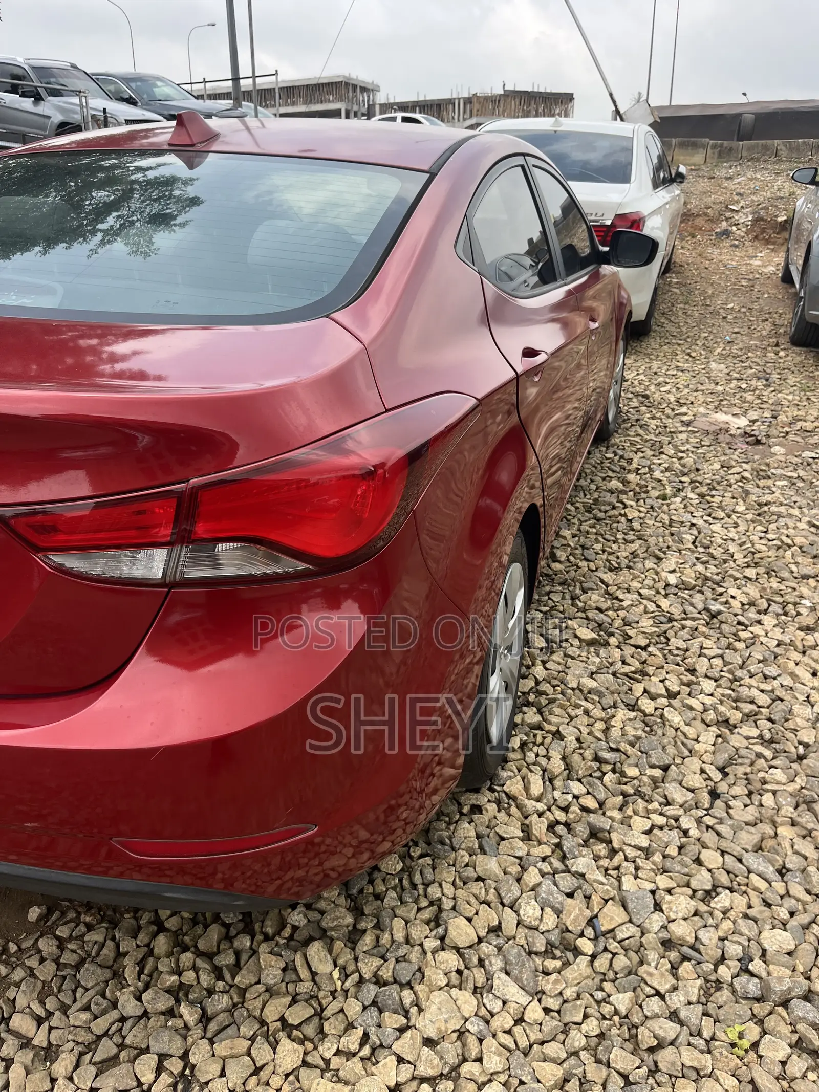 Hyundai Elantra 2015 Red