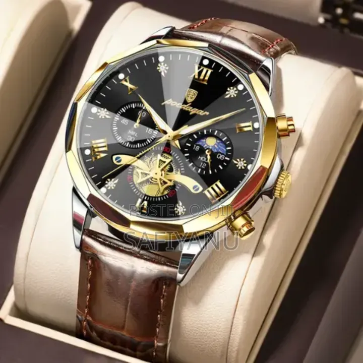 Poedagar Waterproof, Genuine Leather