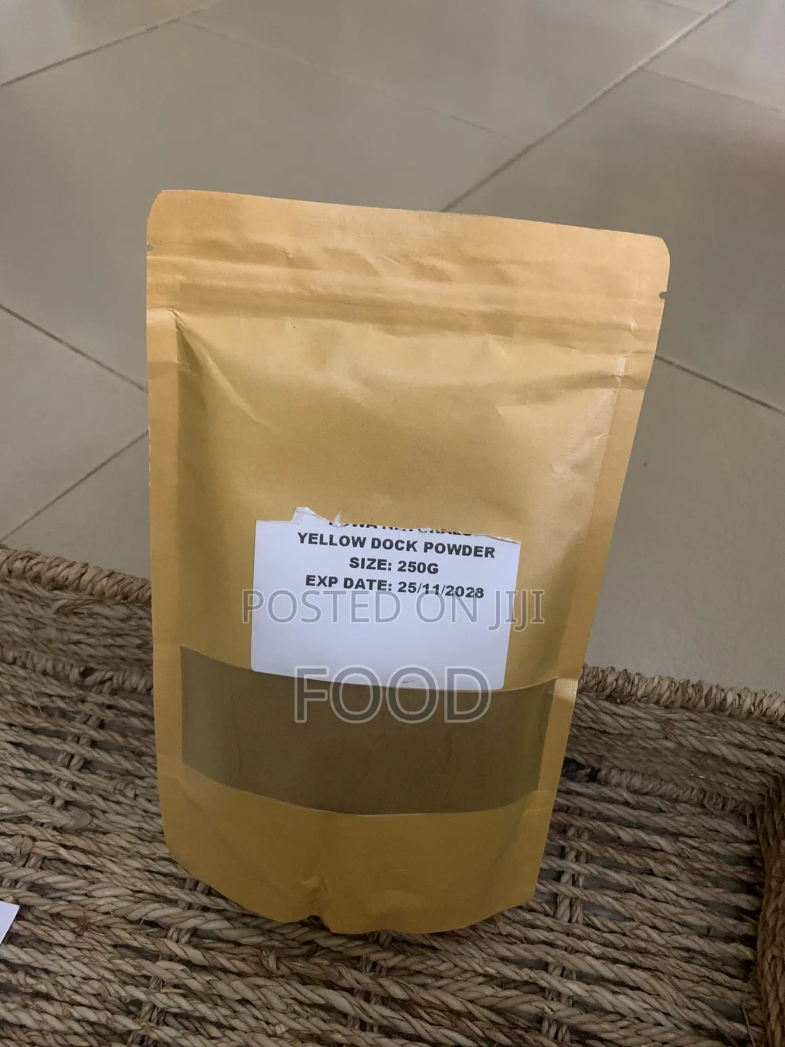 Yellow Dock Root Powder 100g