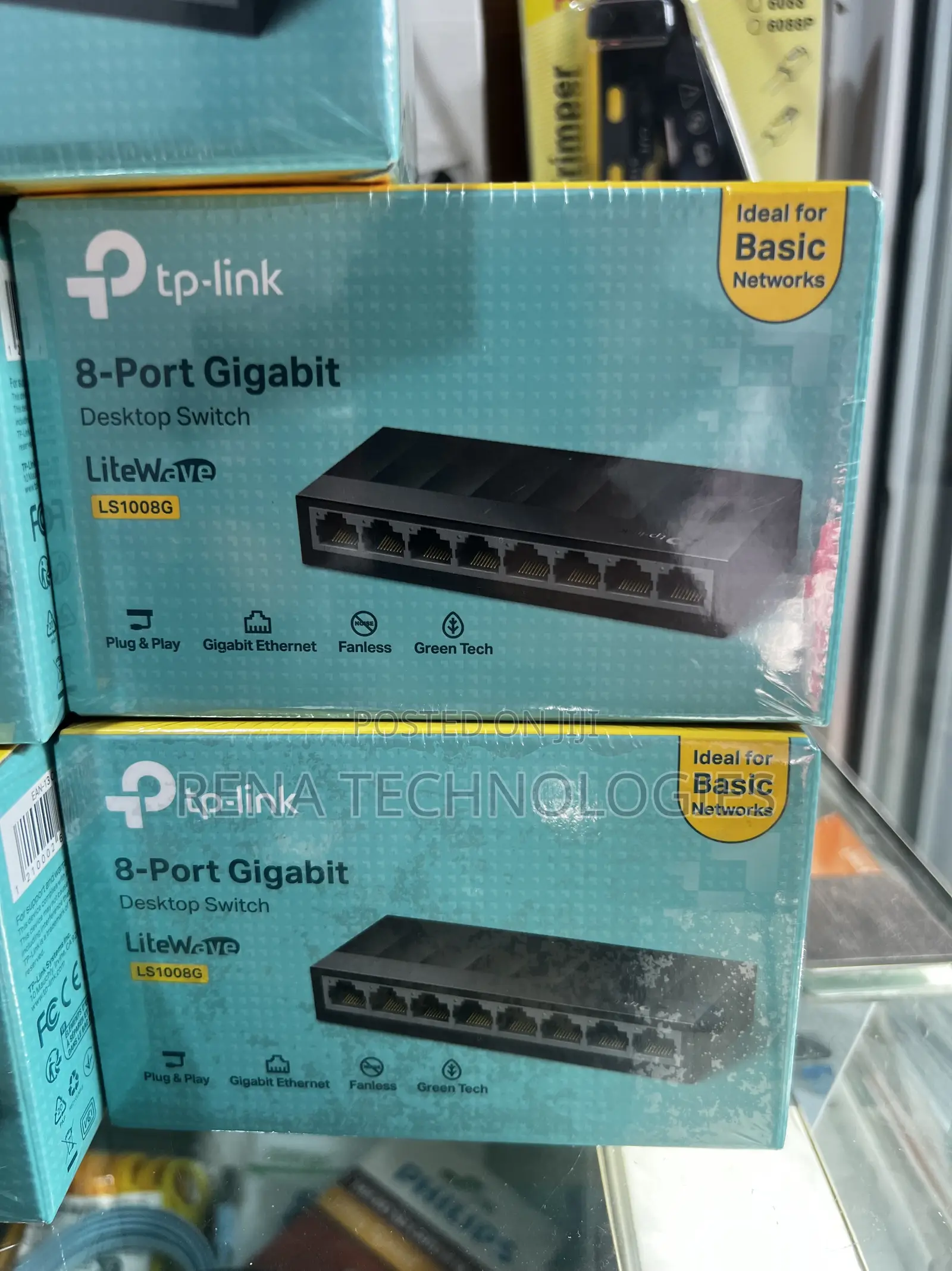 TP-Link LS1008G 8-Port Gigabit Desktop Switch