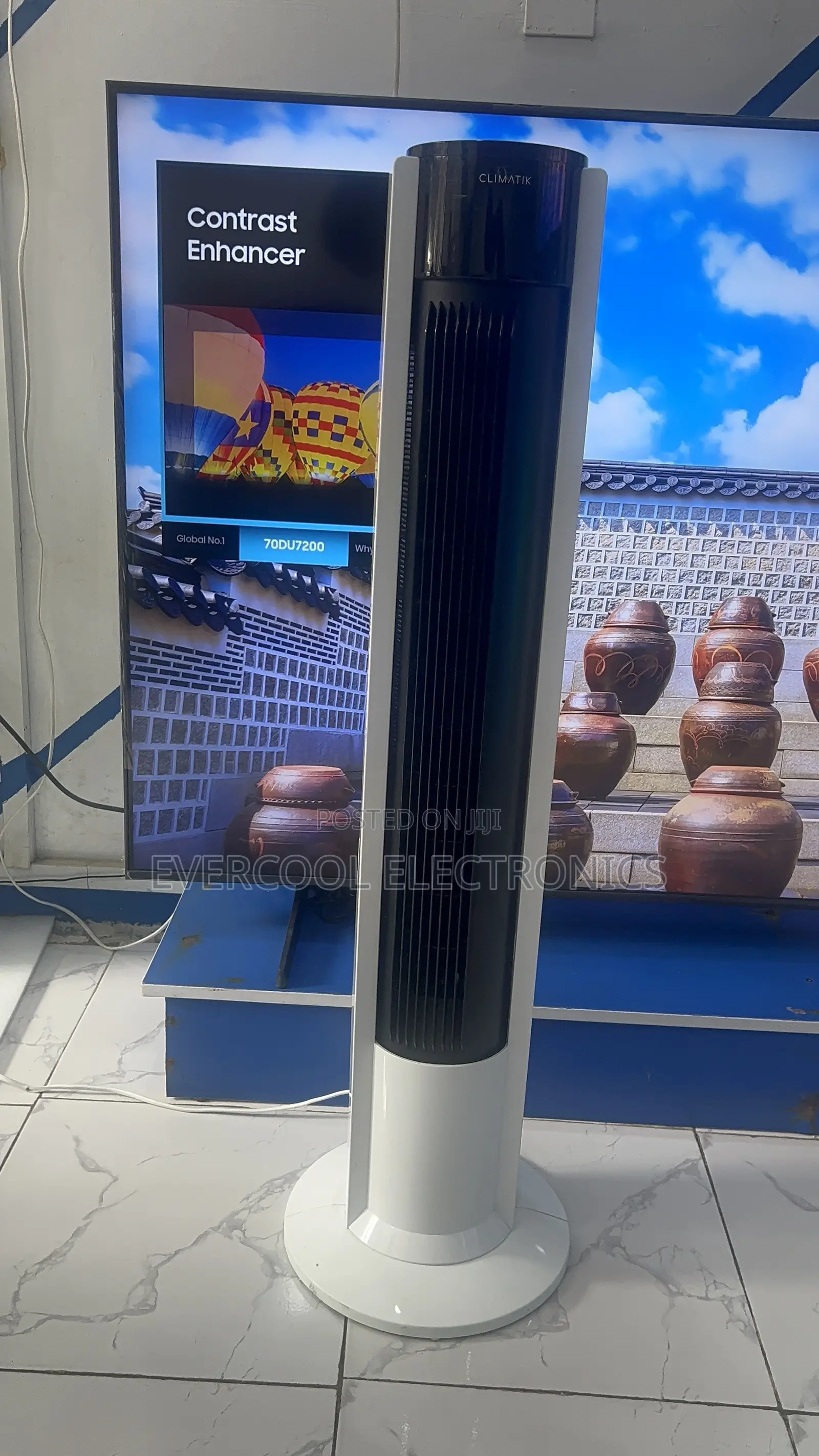 45” Climatik Tower Fan – Elegance Meets Powerful Cooling!