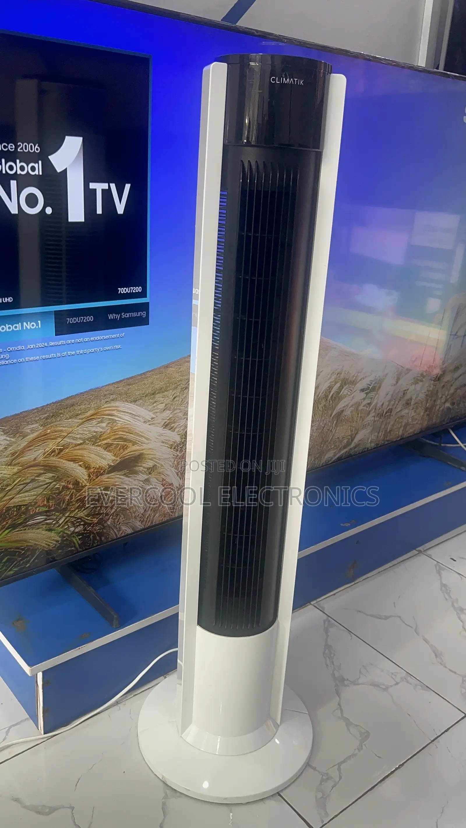 45” Climatik Tower Fan – Elegance Meets Powerful Cooling!
