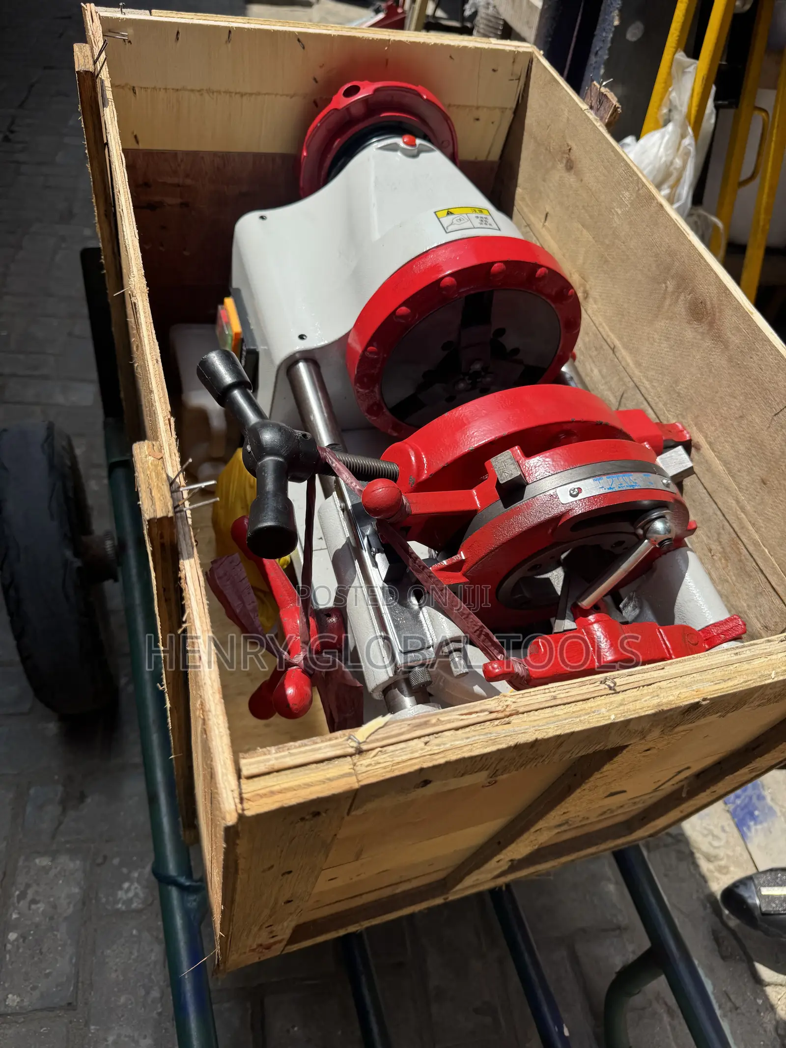 Pipe Threading Machine – 1/2” to 2”