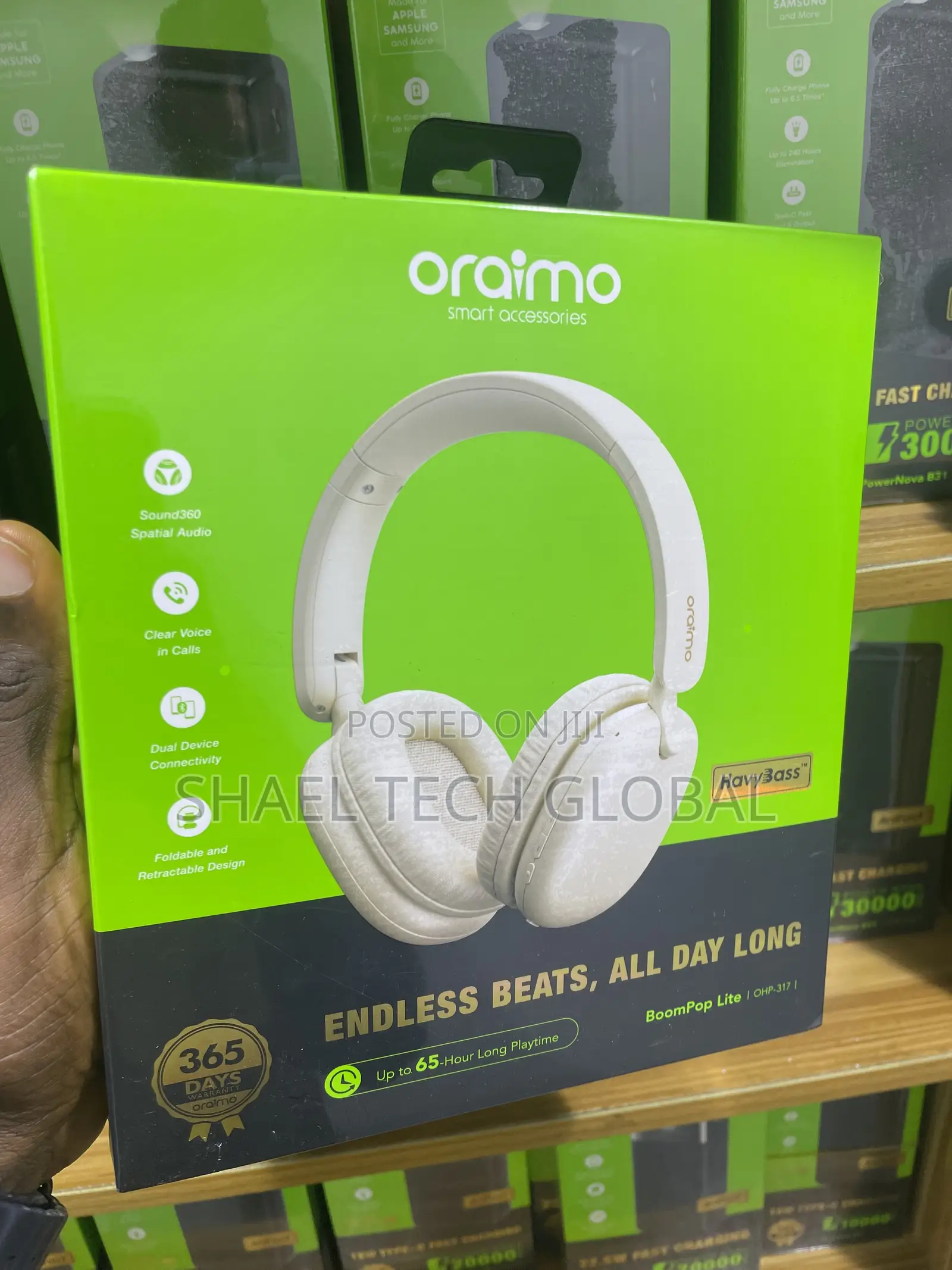 Oraimo Ohp 317 Boompop Lite