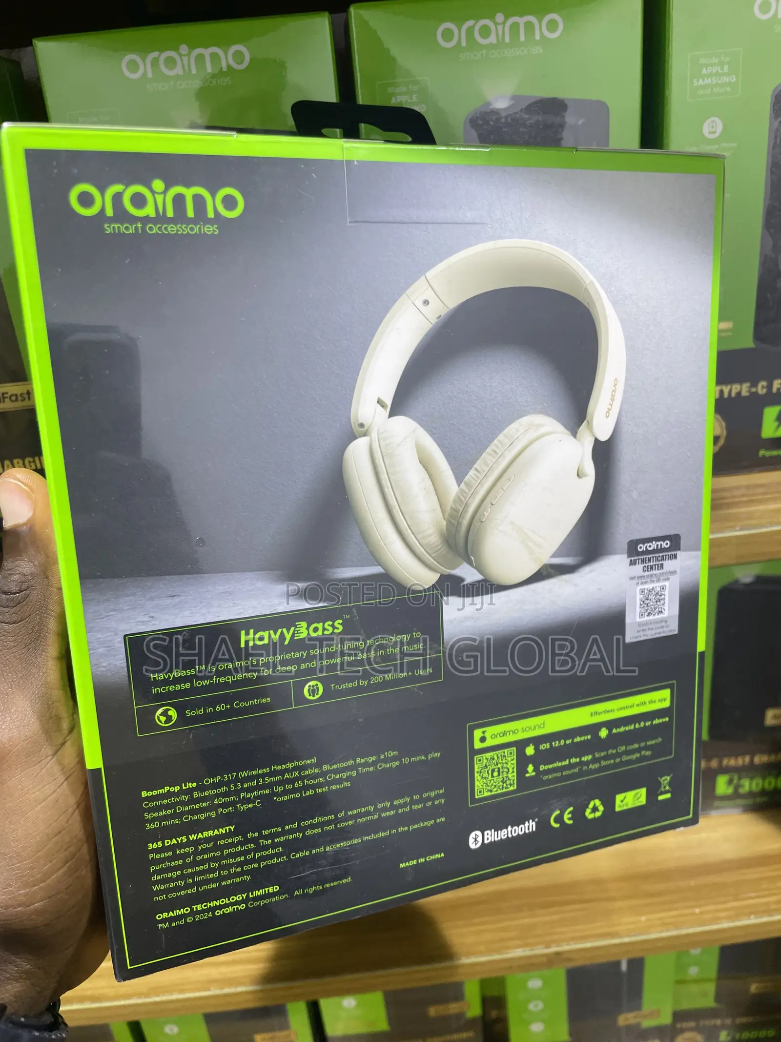Oraimo Ohp 317 Boompop Lite