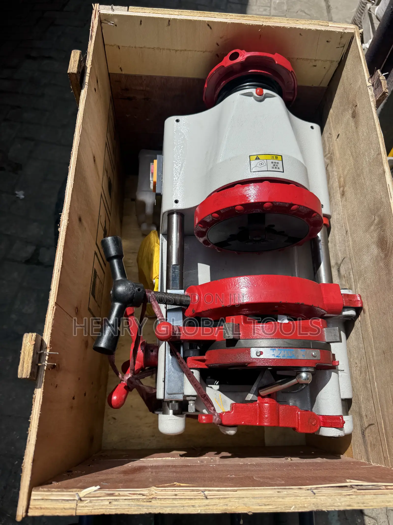 Pipe Threading Machine – 1/2” to 2”