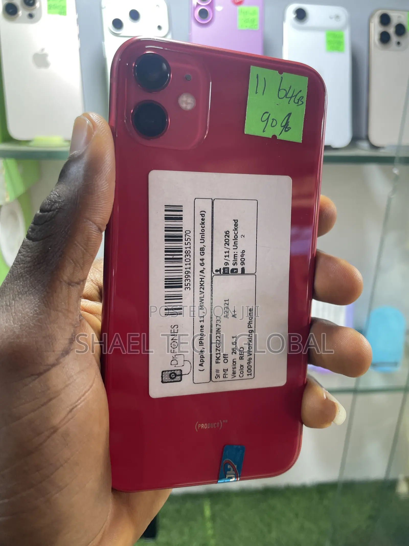 Apple iPhone 11 64 GB Red