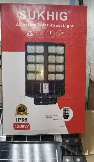 Sukhig 1200watts Solar Street Light