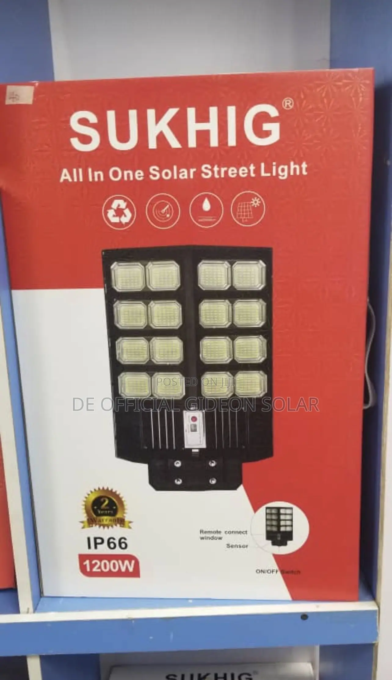 Sukhig 1200watts Solar Street Light